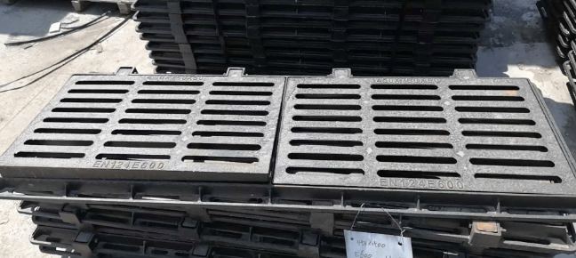 德化球墨铸铁连体双篦展示