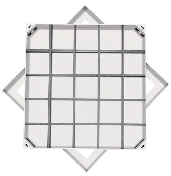 德化不锈钢方井展示